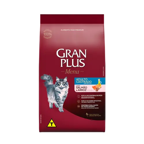 GPLUS GATO ADULTO CASTRADO / POLLO & SALMON 10,1KG